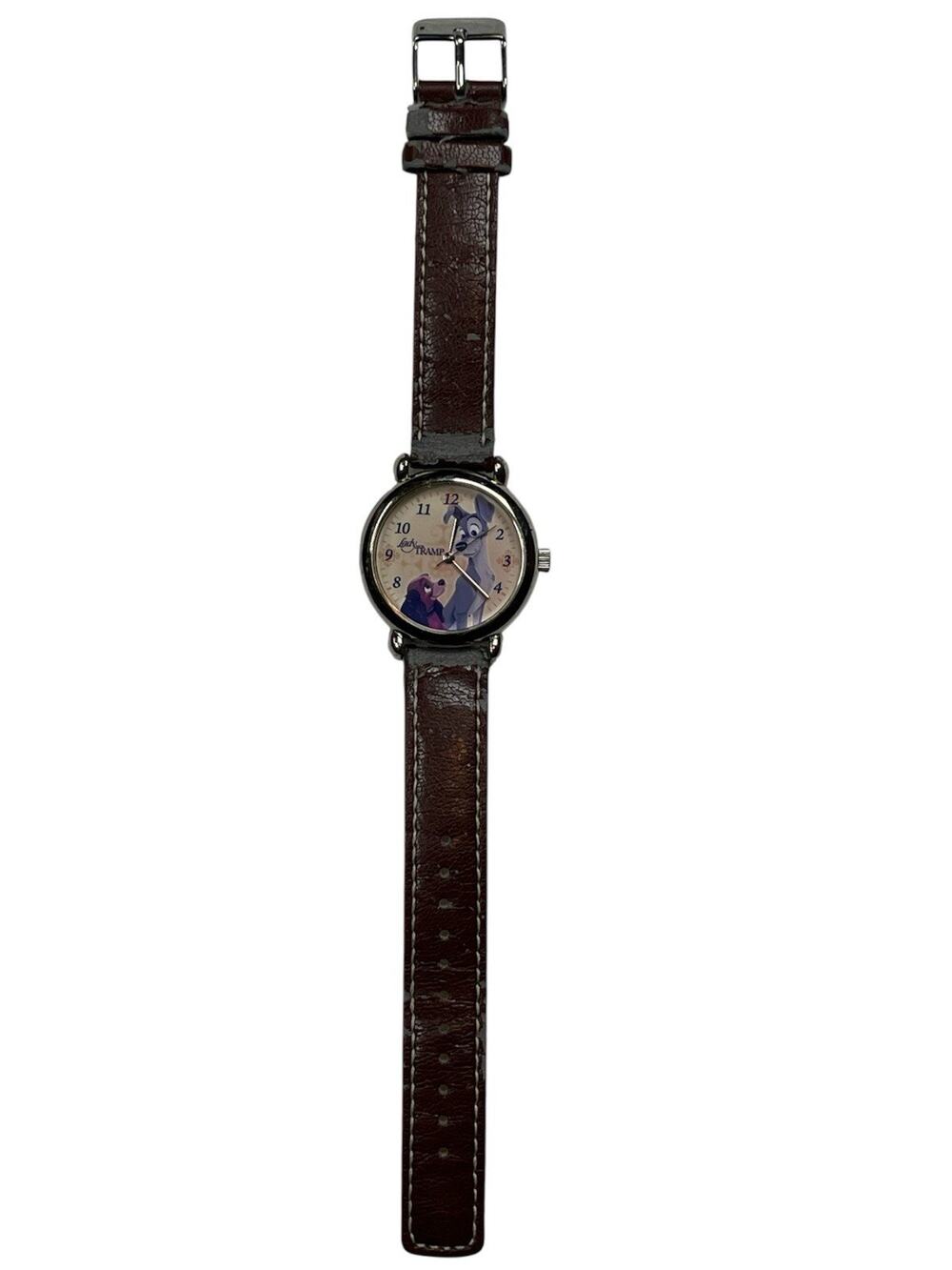 VTG 2005 Disney Lady and the Tramp 50th Anniversary Watch Used Needs Battery